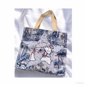 NEW Dior Around the World Tote Bag